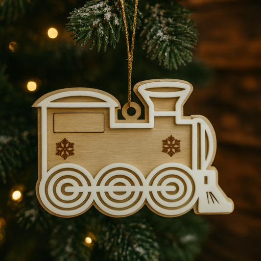 Santa Express Ornament