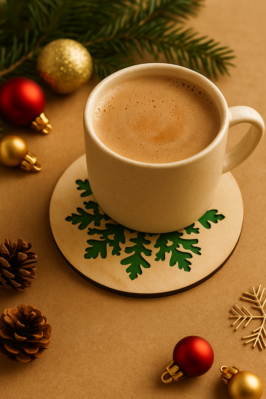 Winterbloom Coaster - Set Of 2