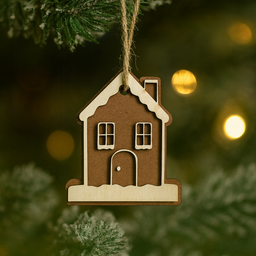 Frostpine Cabin Ornament