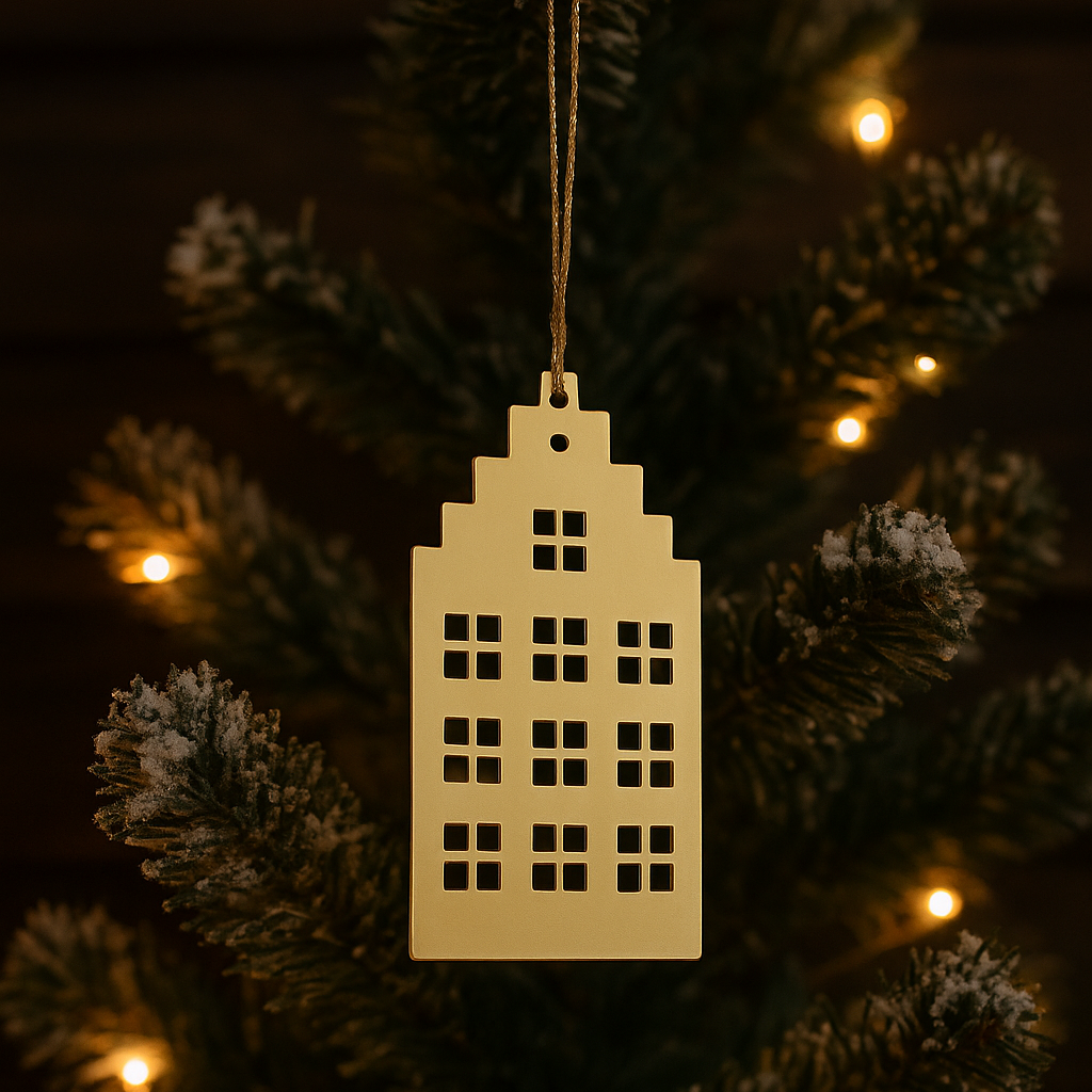 Stockholm Haus Ornament - Set of 2