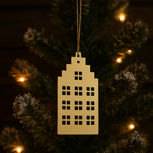 Stockholm Haus Ornament - Set of 2