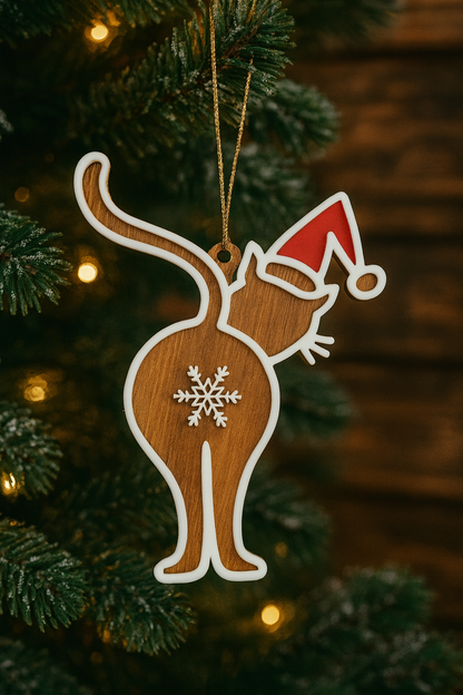 The Merry Meow Ornament
