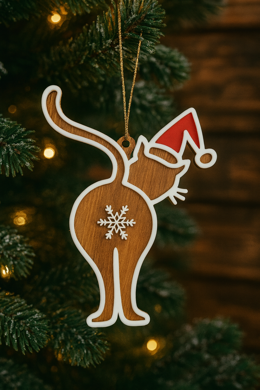 The Merry Meow Ornament