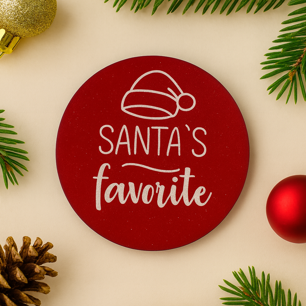 The Nice List Coaster - Set Of 2