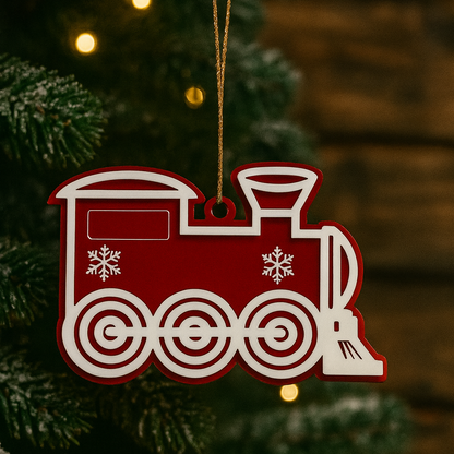 Santa Express Ornament