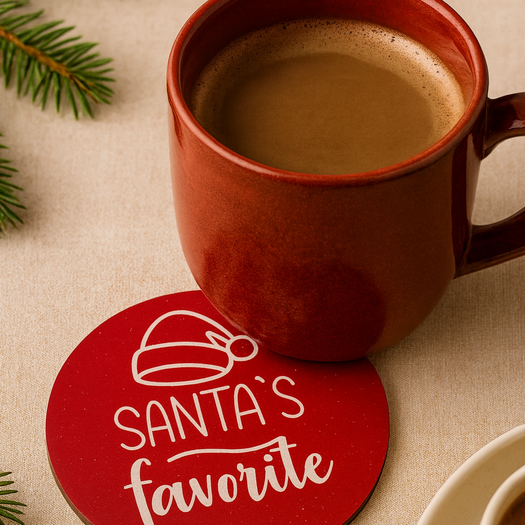 The Nice List Coaster - Set Of 2