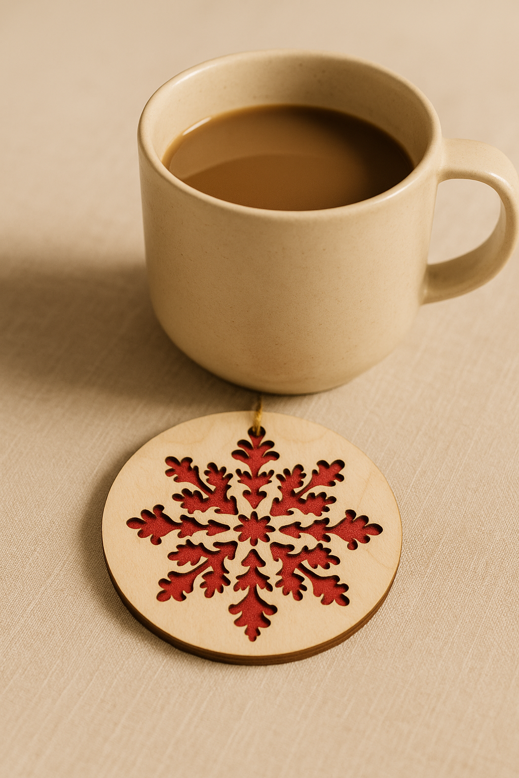Winterbloom Coaster - Set Of 2