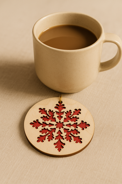 Winterbloom Coaster - Set Of 2