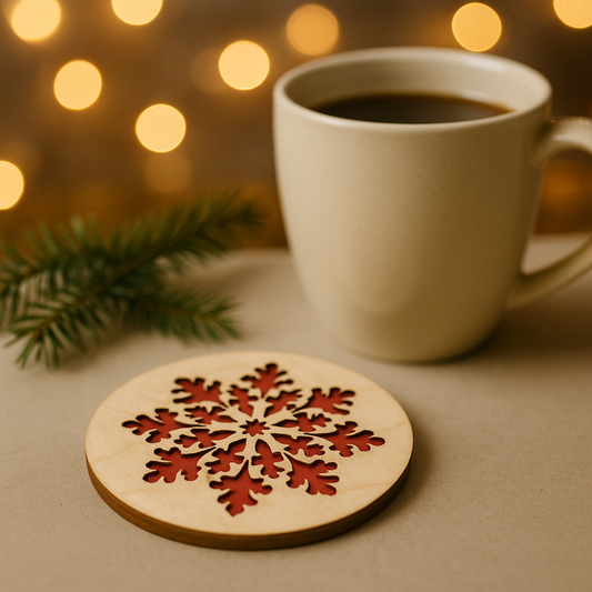Winterbloom Coaster - Set Of 2